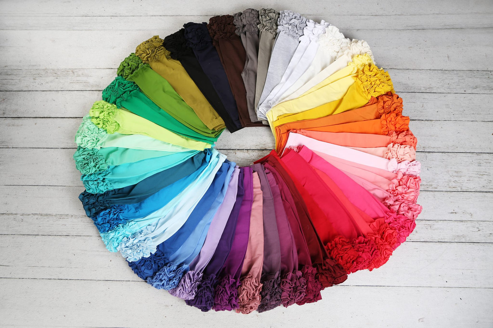 Capri Ruffle Leggings