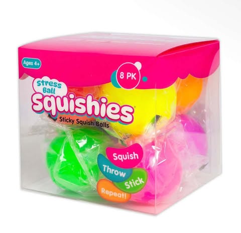 8 Pack Squishy Set