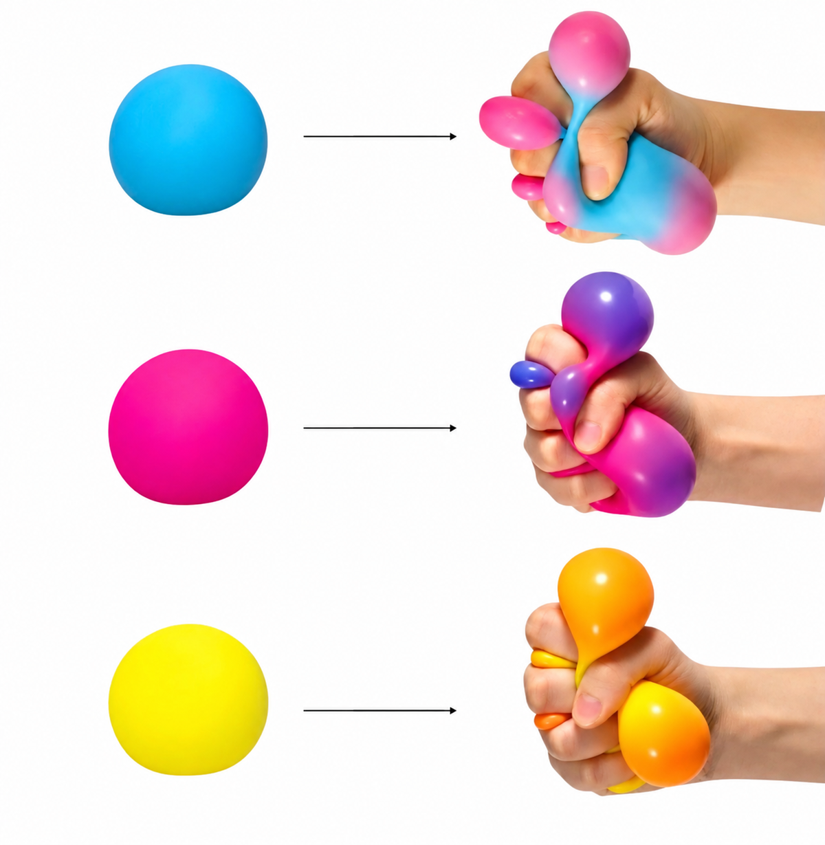 Color Changing Ball Squishy