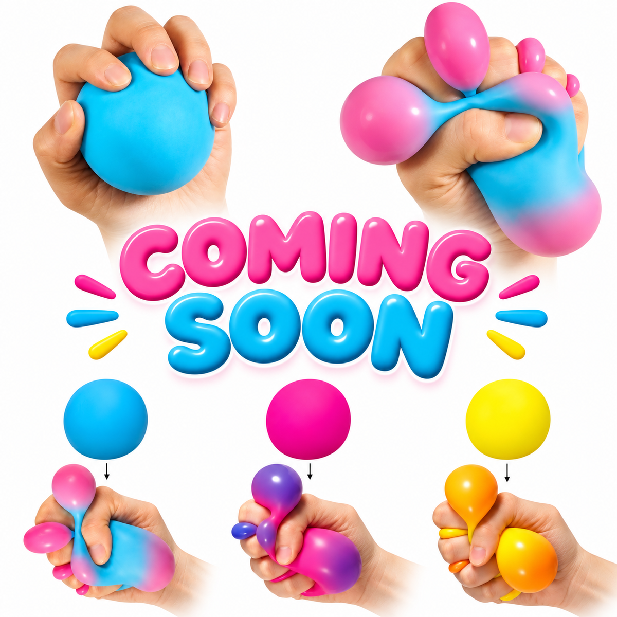 Color Changing Ball Squishy