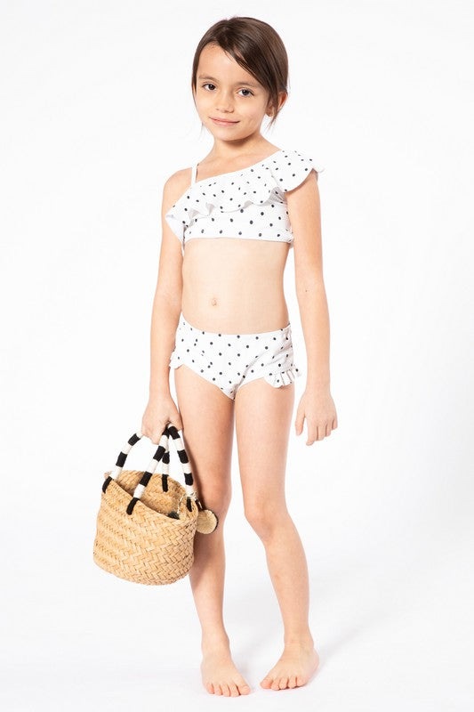 W&amp;W One Shoulder Swim - Ivory