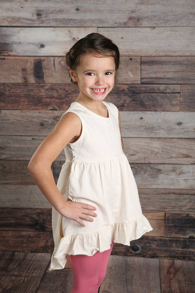 Haddie - Ivory - Pearls and Piggytails