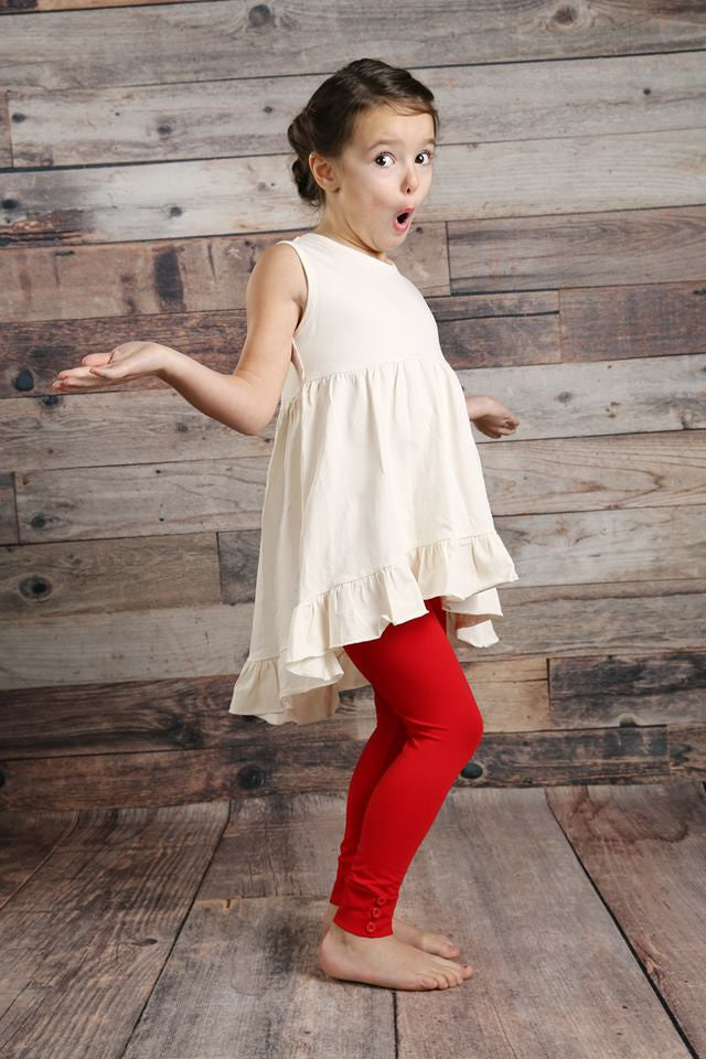 Haddie - Ivory - Pearls and Piggytails