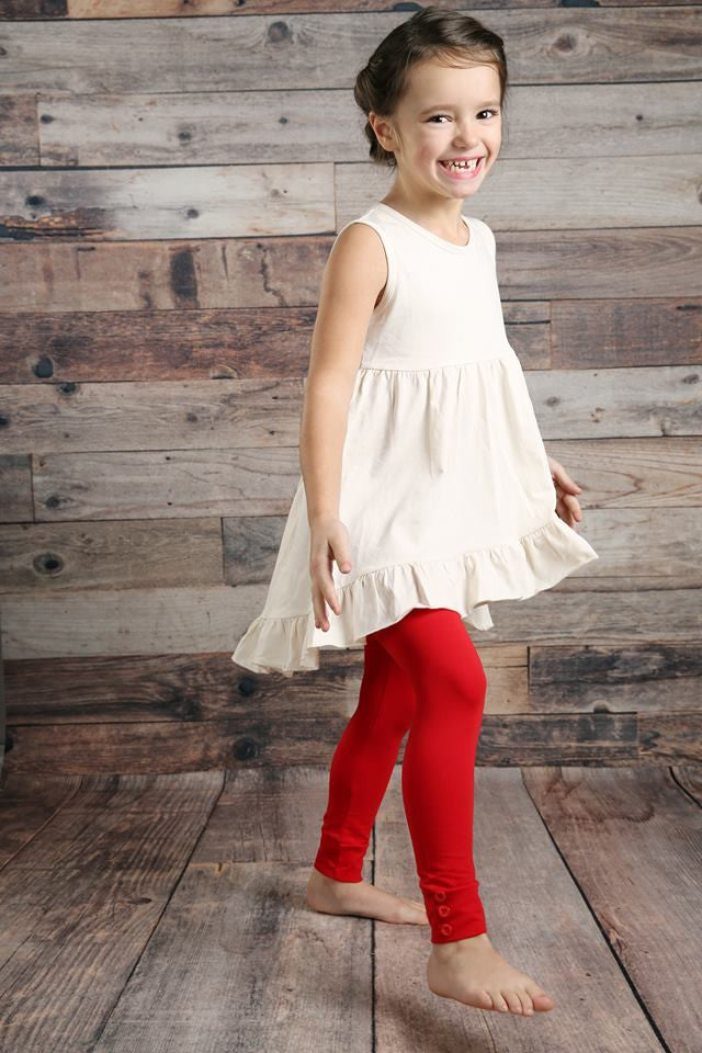 Haddie - Ivory - Pearls and Piggytails