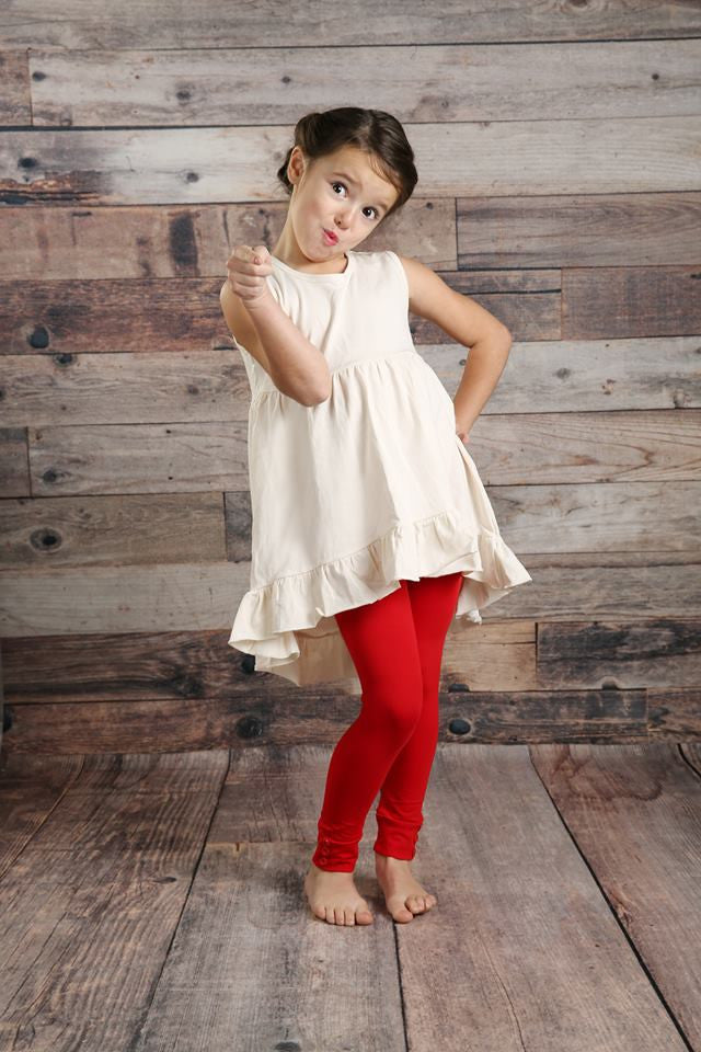 Haddie - Ivory - Pearls and Piggytails
