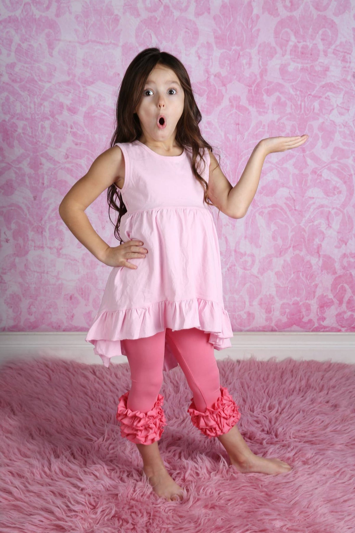 Haddie - Light Pink - Pearls and Piggytails