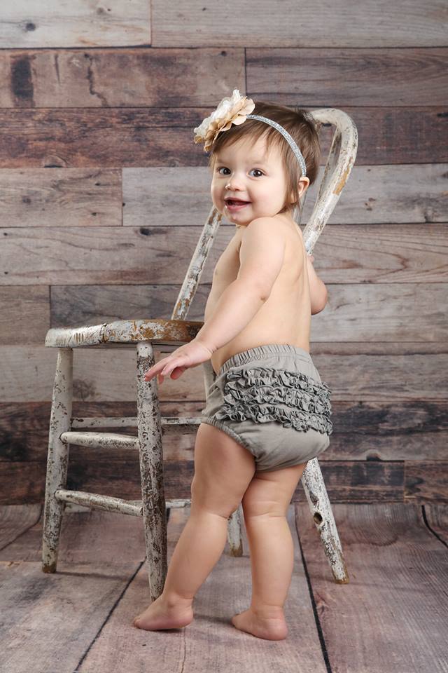 Brylee Baby Bloomer - Taupe
