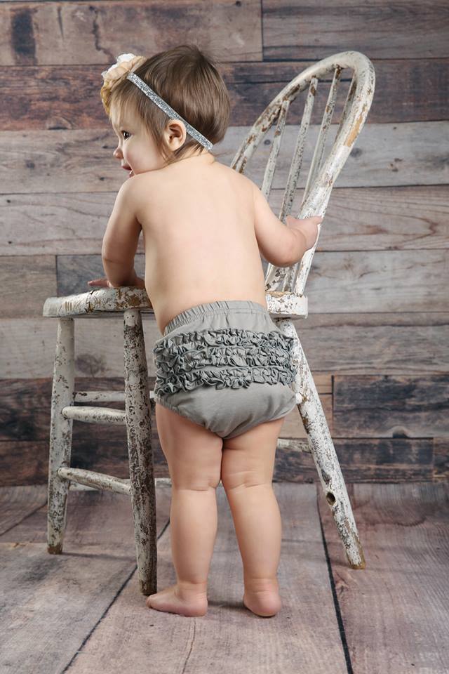 Brylee Baby Bloomer - Taupe