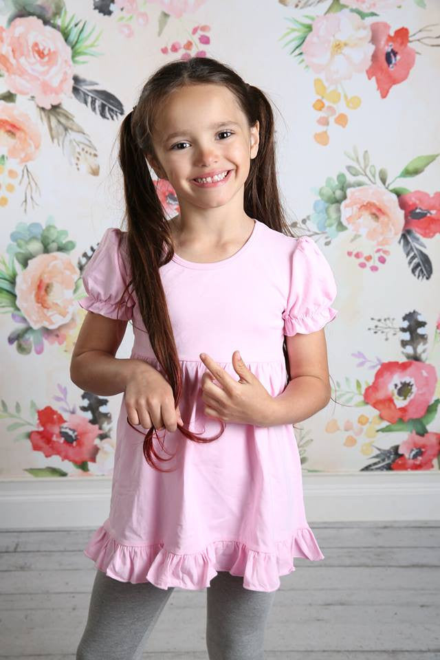 Madison - Light Pink - Pearls and Piggytails