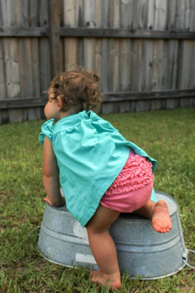 Brylee Baby Bloomer - Bubblegum - Pearls and Piggytails