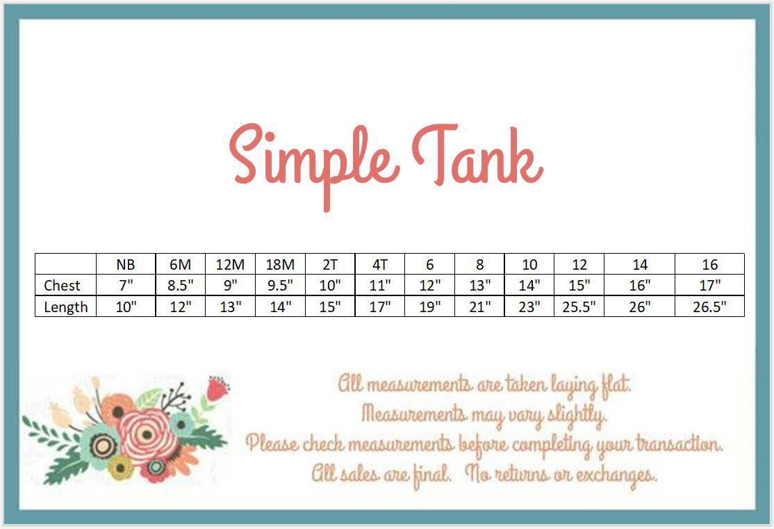 Simple Tank - Hot Pink
