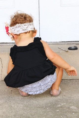 Brylee Baby Bloomer - T-Shirt - Pearls and Piggytails