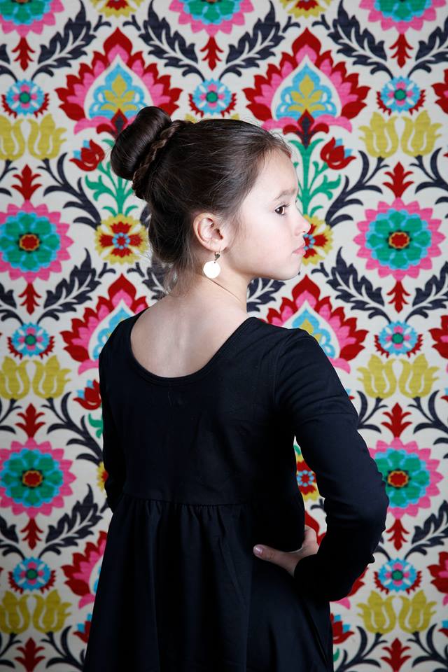 Mia Dress Long Sleeve - Black