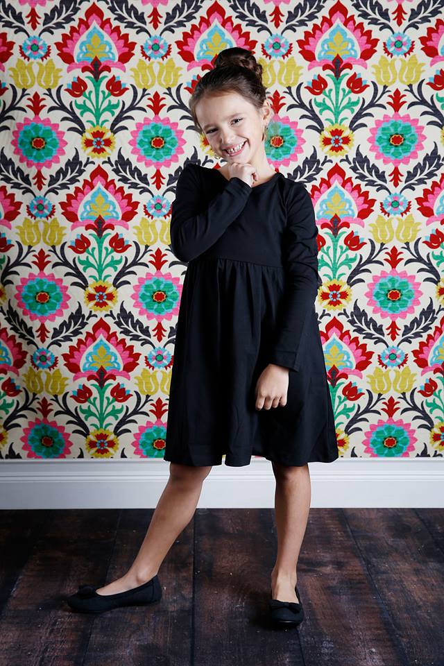 Mia Dress Long Sleeve - Black