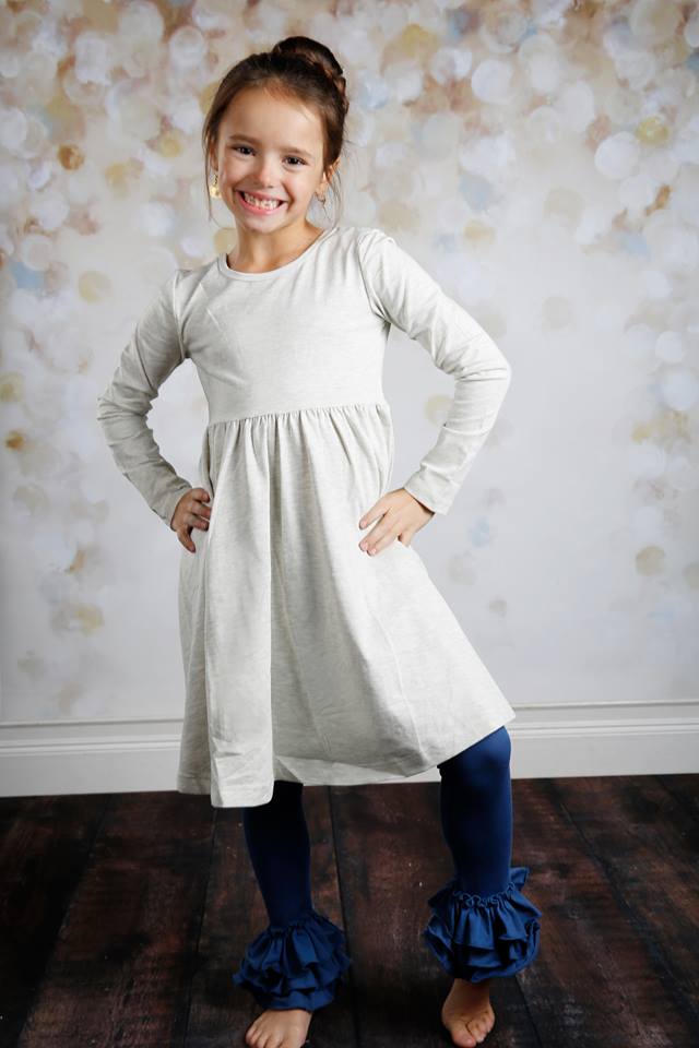 Bella Triple Ruffle Pants - Royal