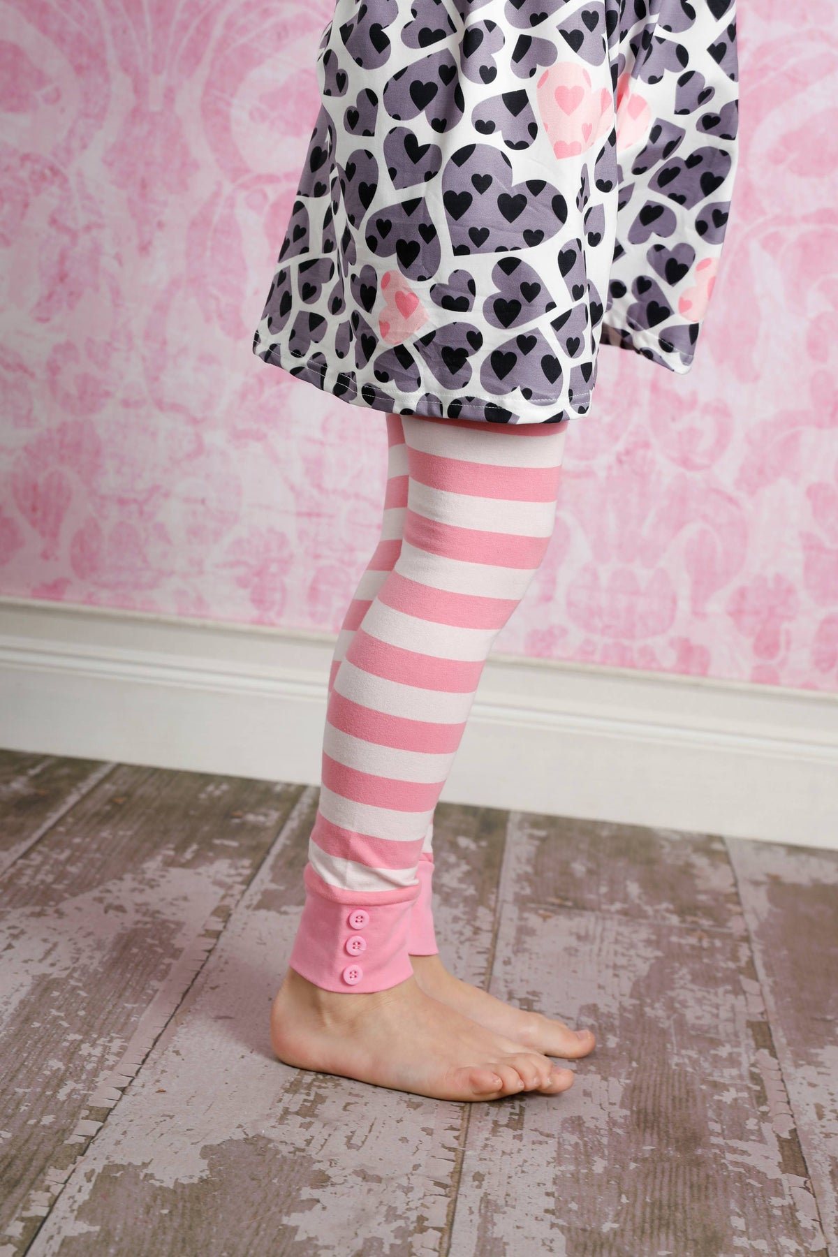 Sutton Button Leggings - Crazy 4 U