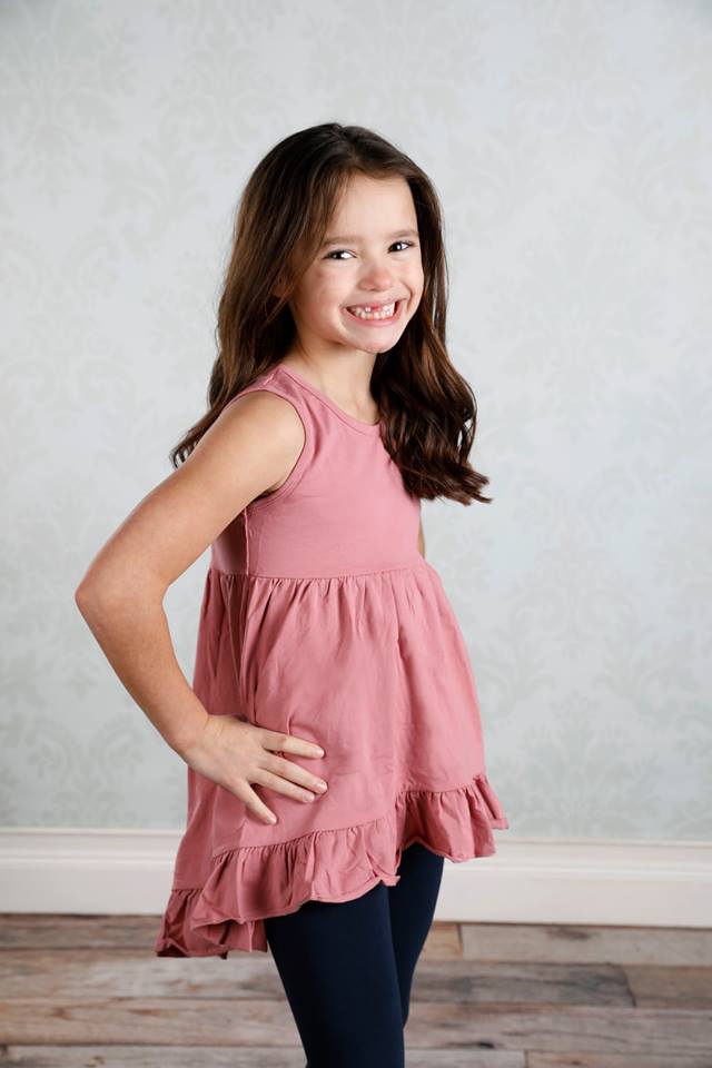 Haddie Top - Mauve
