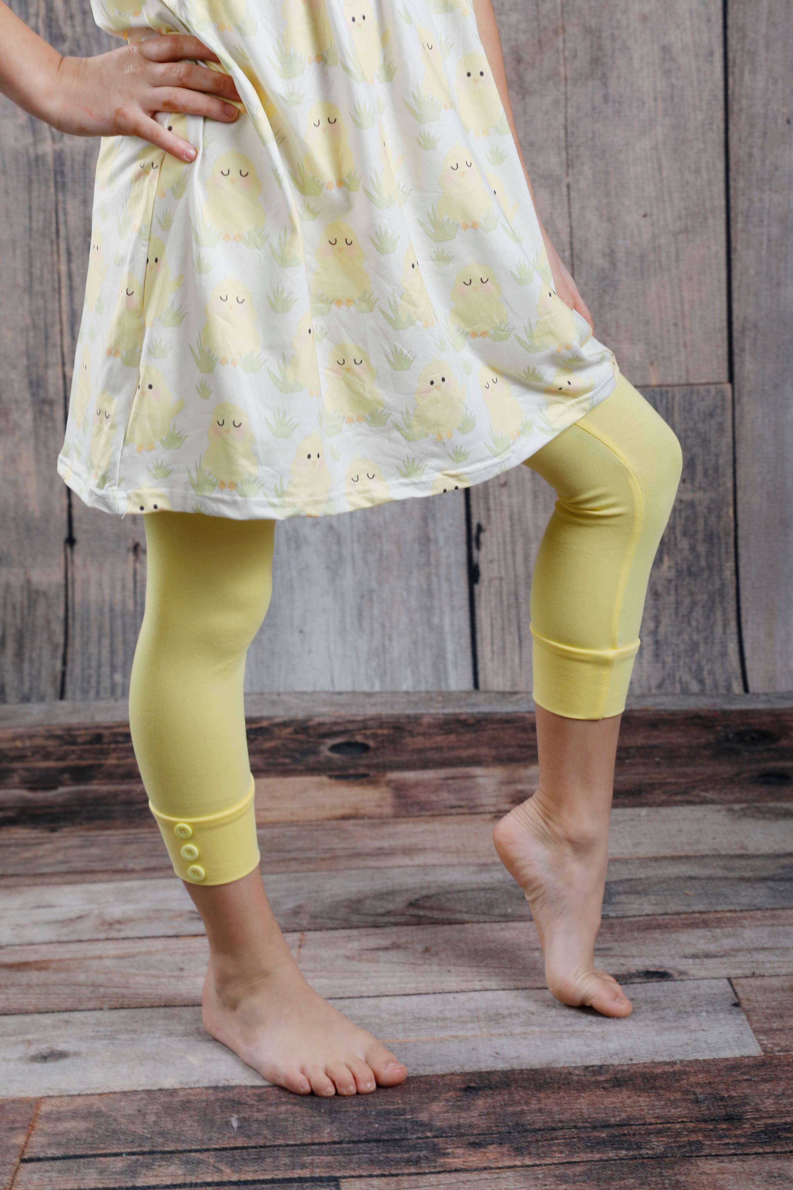 Light hotsell yellow leggings