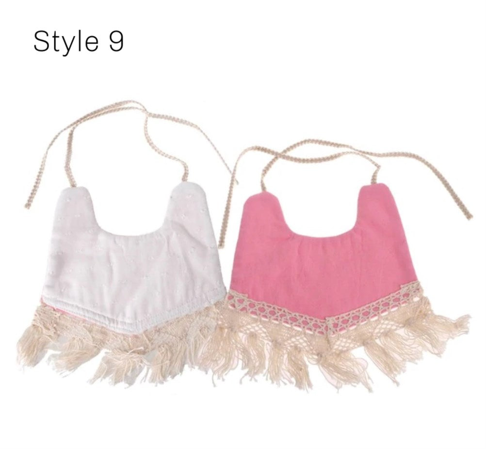 Vintage Style Bibs - 11 Style Options
