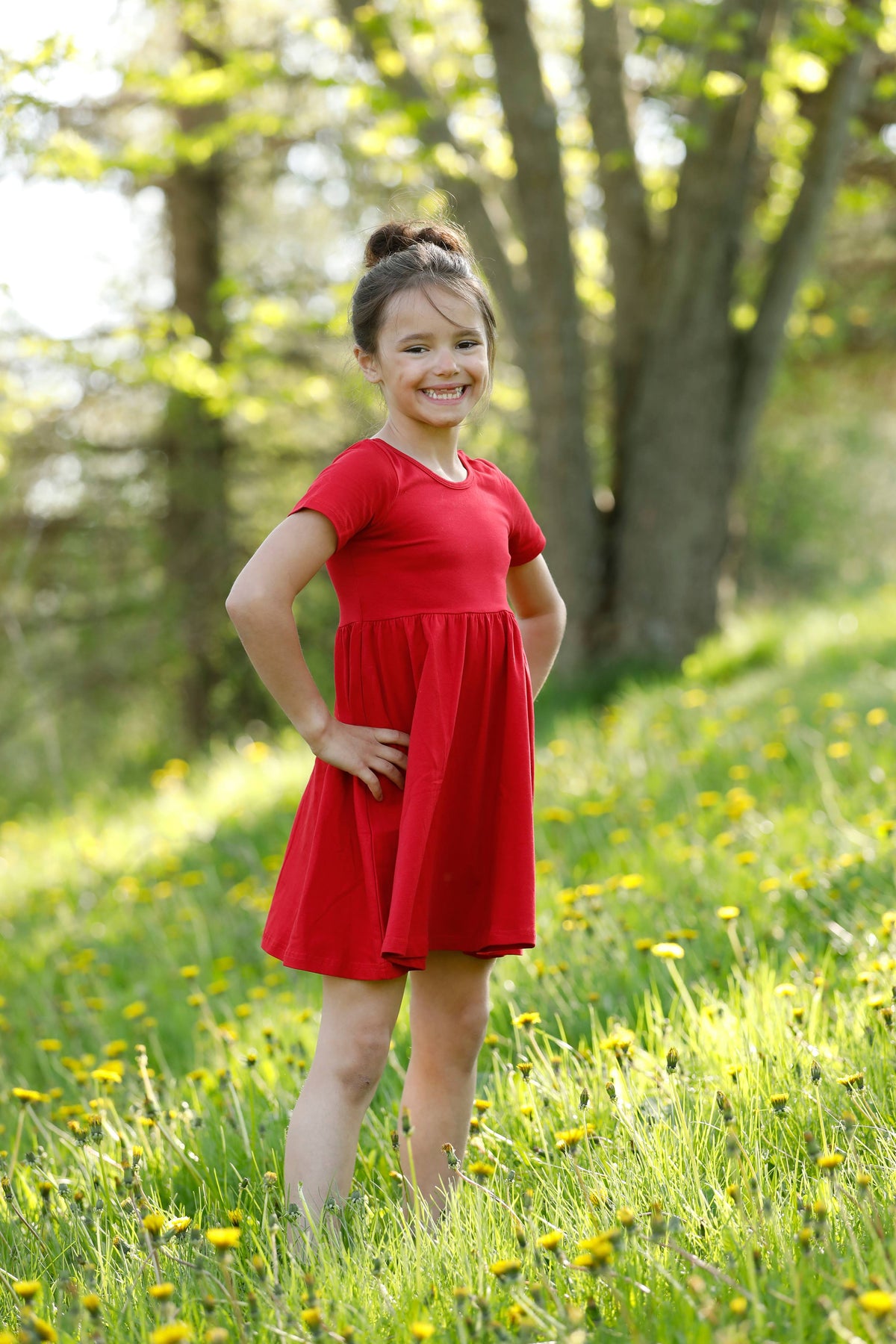 Mia Dress - Firecracker