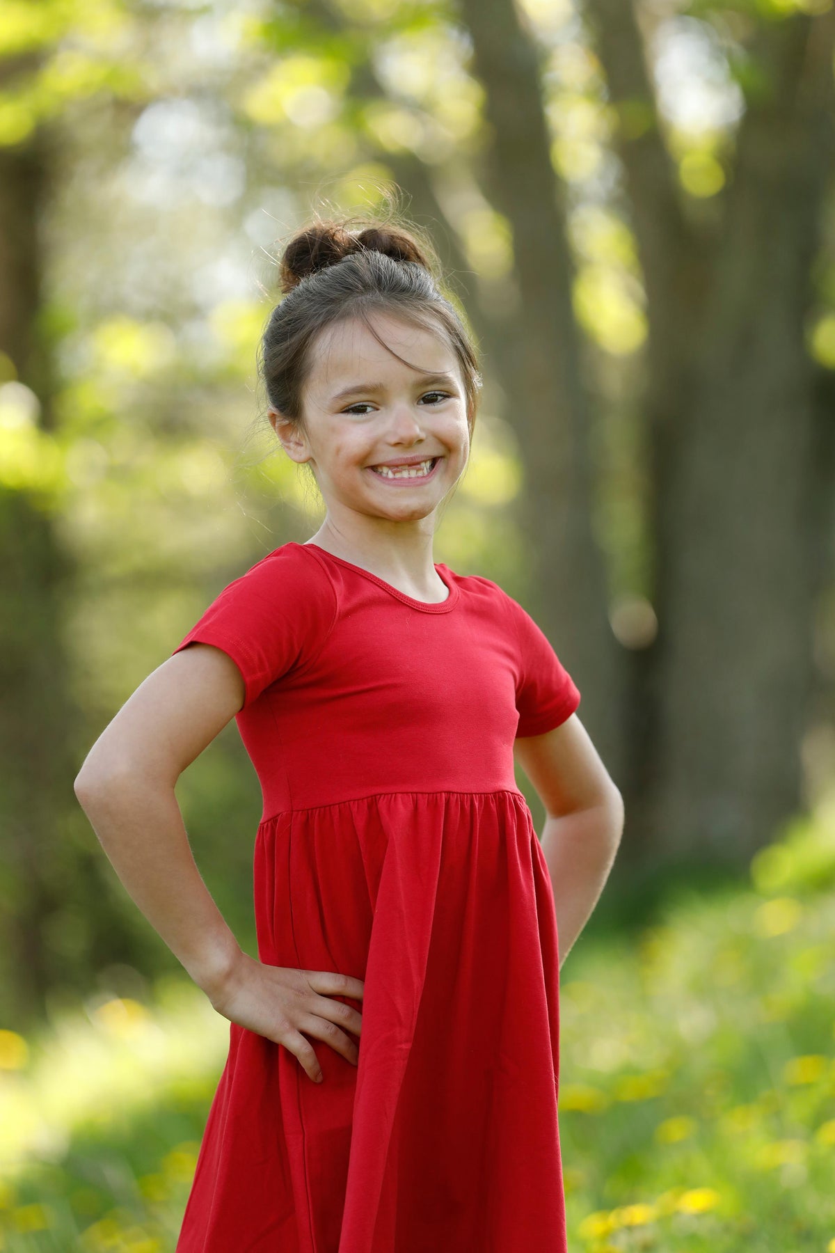 Mia Dress - Firecracker