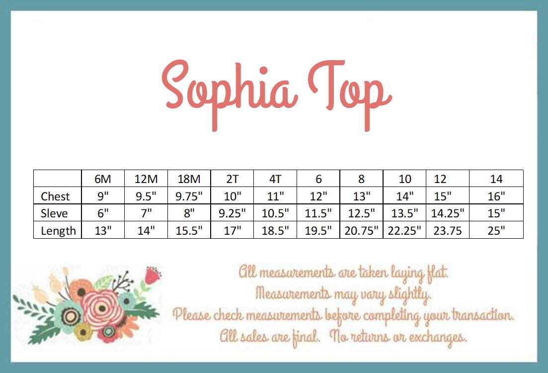 Sophia Top - Ginger