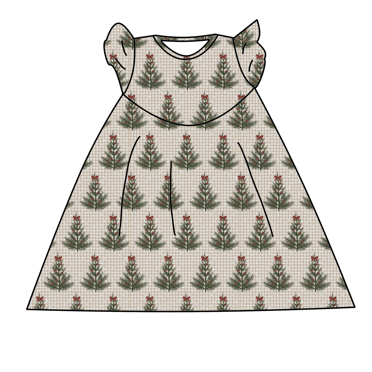 Miley Dress - Believe In The Magic Of Christmas