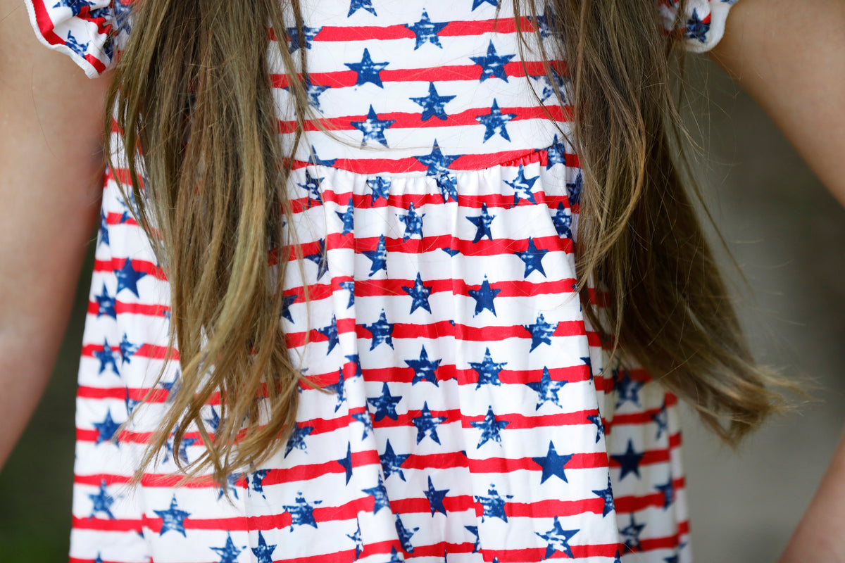 Miley Dress - 4th of July STYLE B