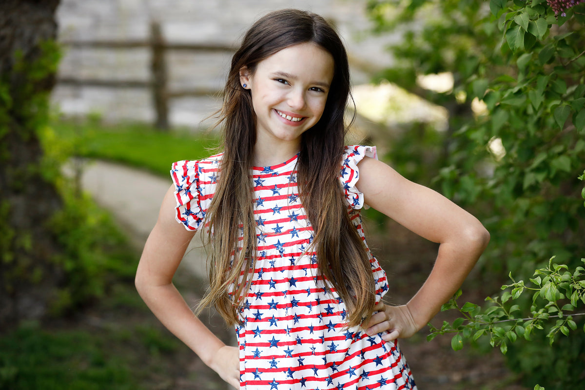Miley Dress - 4th of July STYLE B