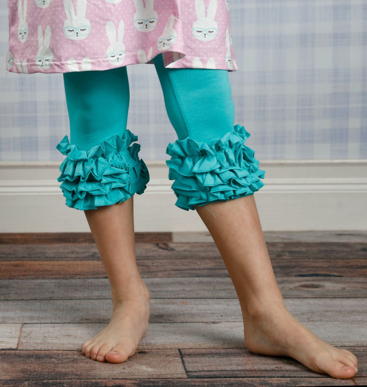Capri Icing Leggings - Seamist