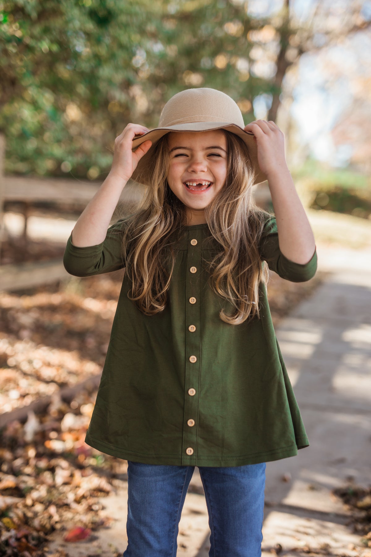 Aliana Top - Moss