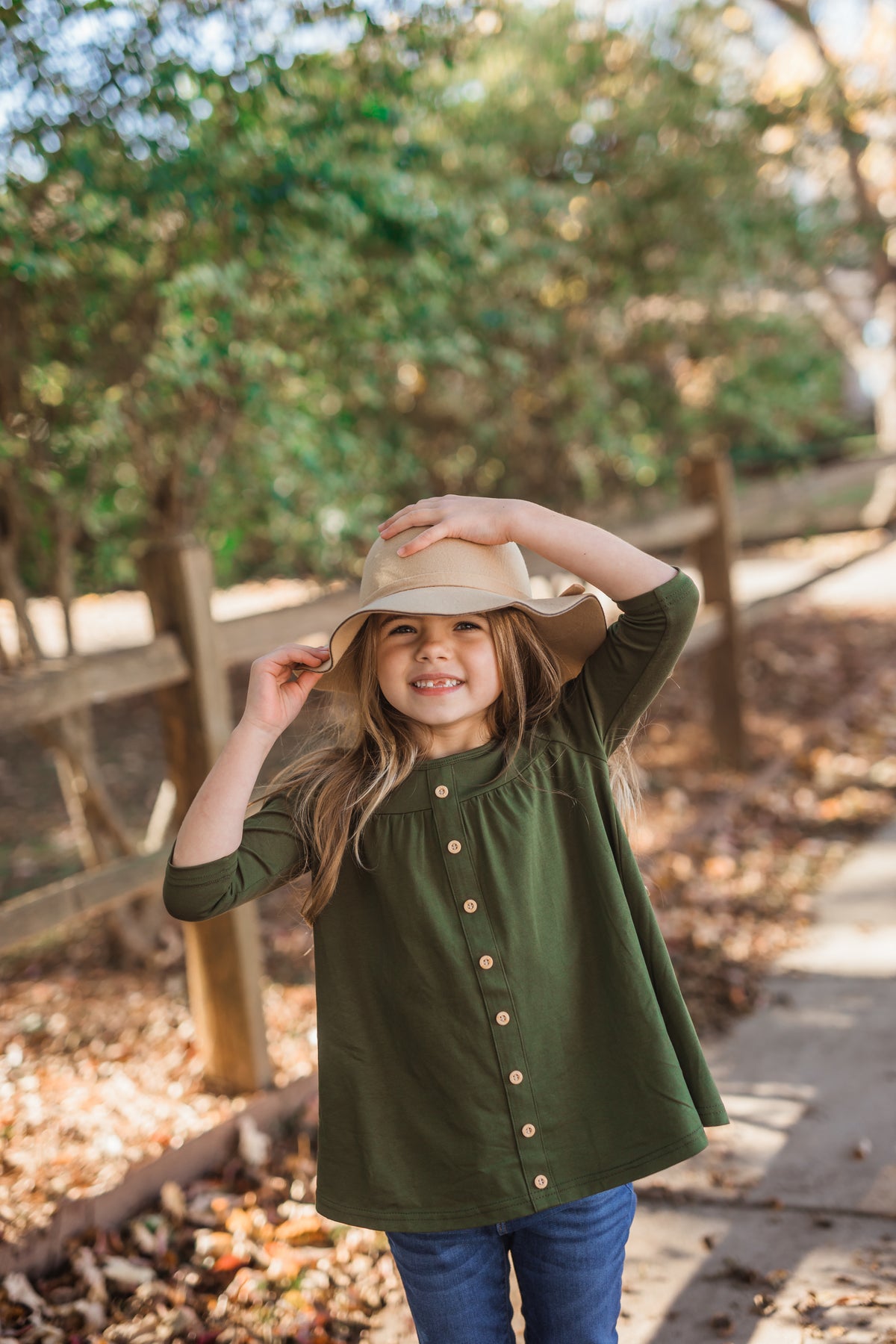 Aliana Top - Moss