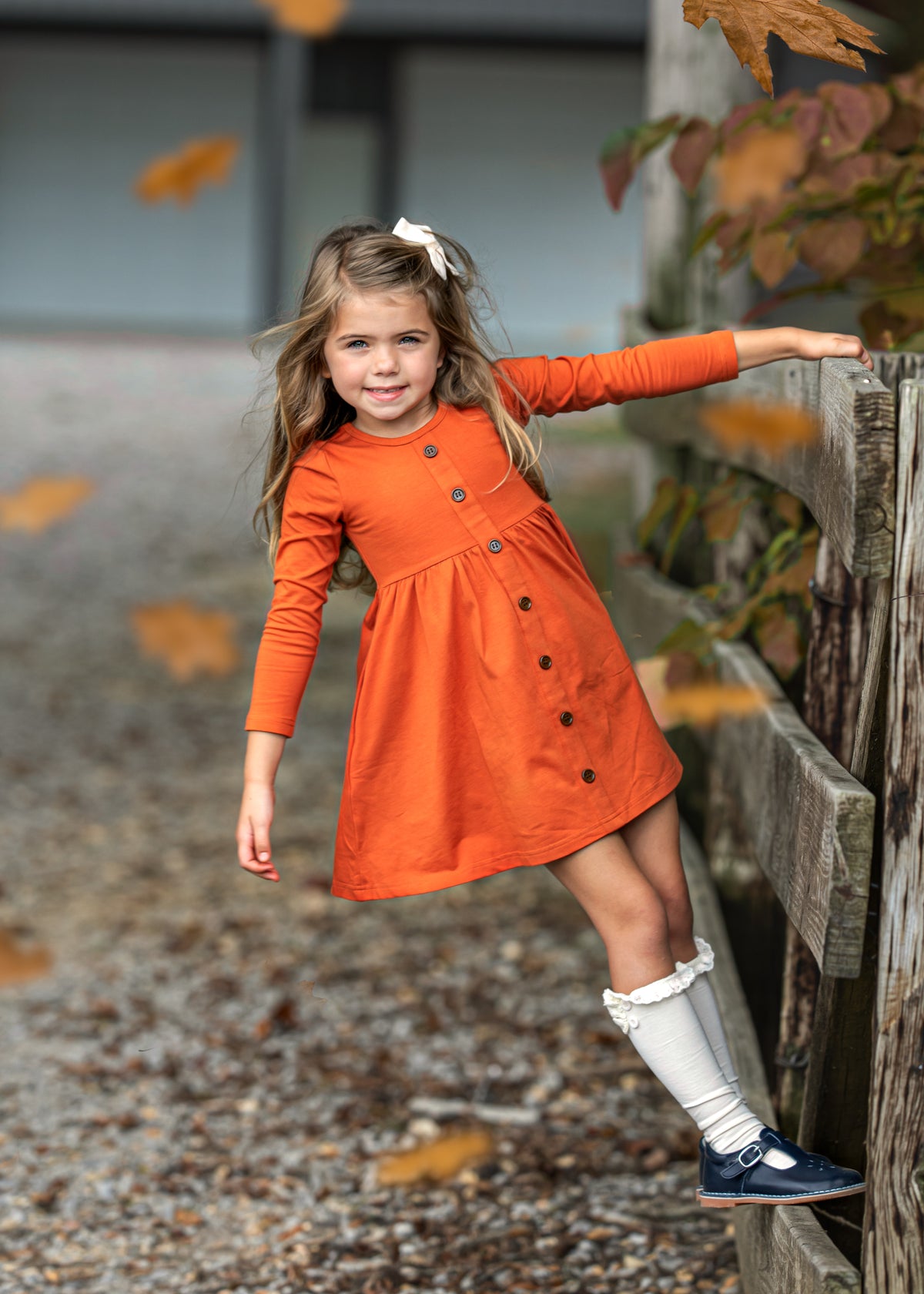 Whitney Dress - Ginger