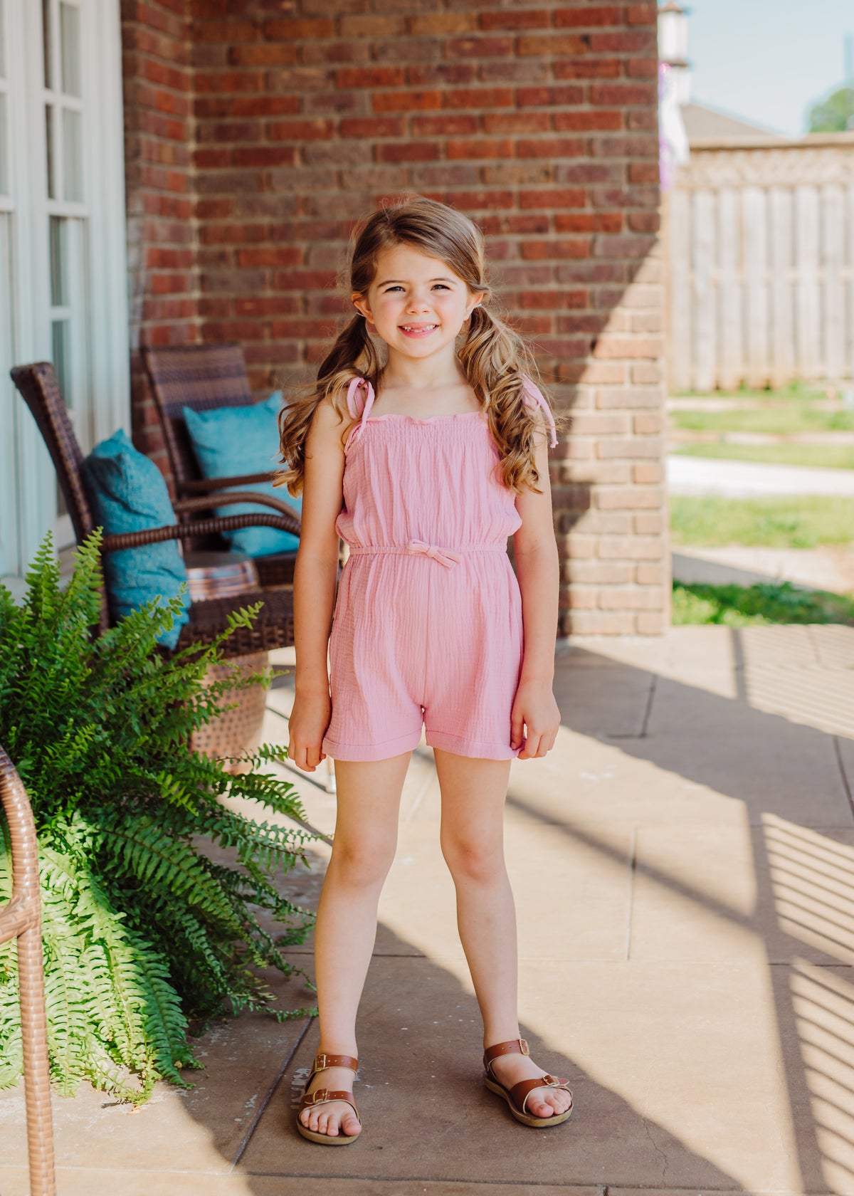 One Piece Romper - Mauve