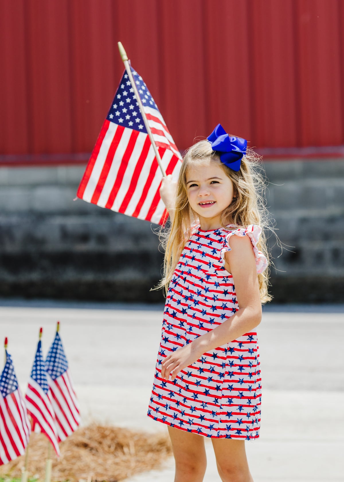 Miley Dress - 4th of July STYLE B