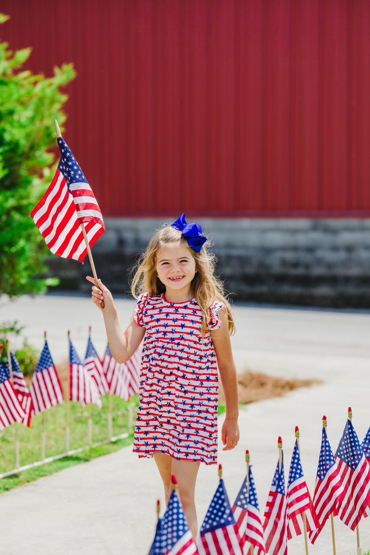 Miley Dress - 4th of July STYLE B