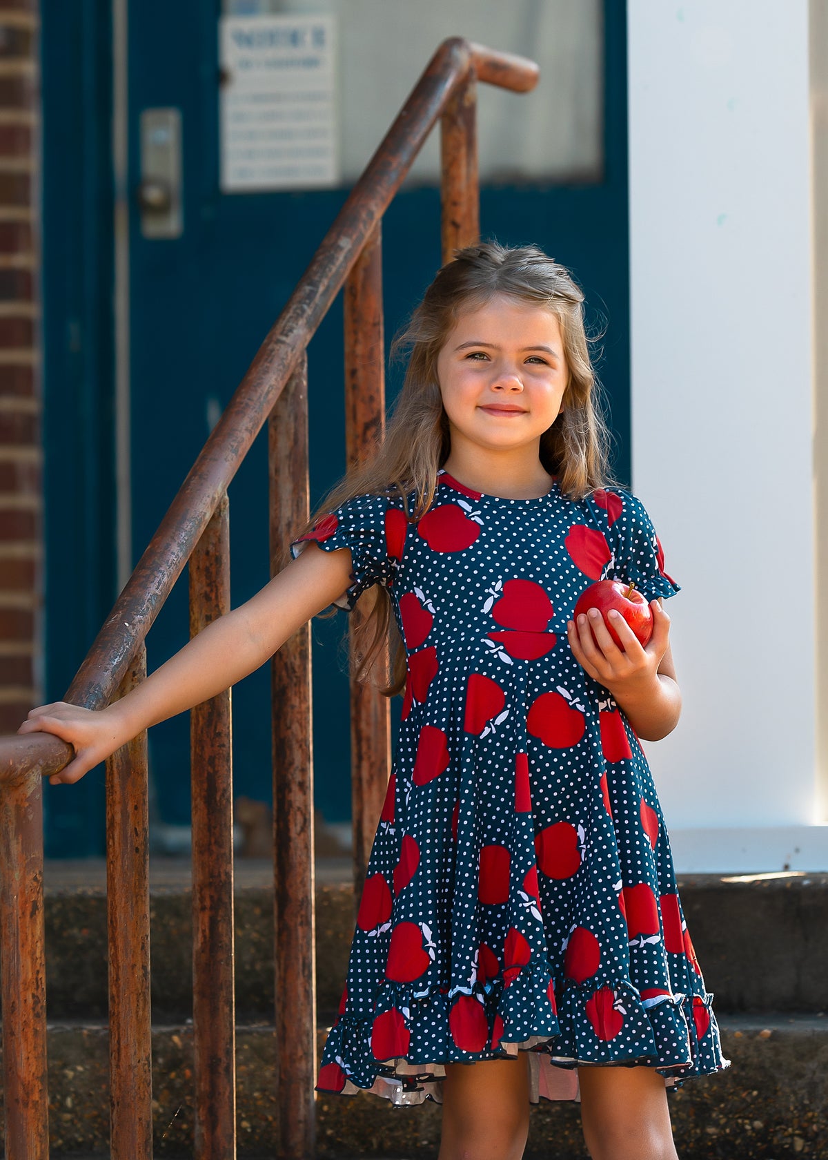 Charlotte Dress - Apple Bushel