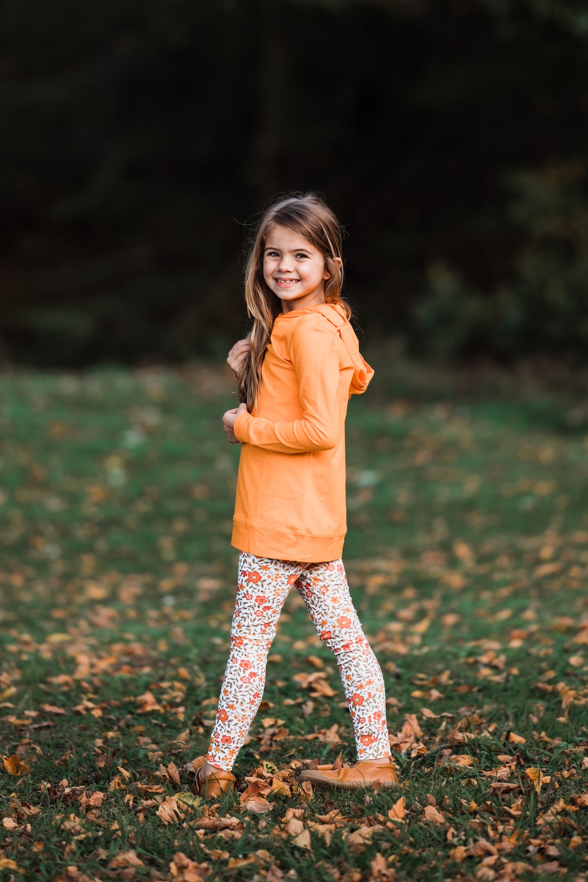 Hoodie Long Sleeve - Pumpkin Spice
