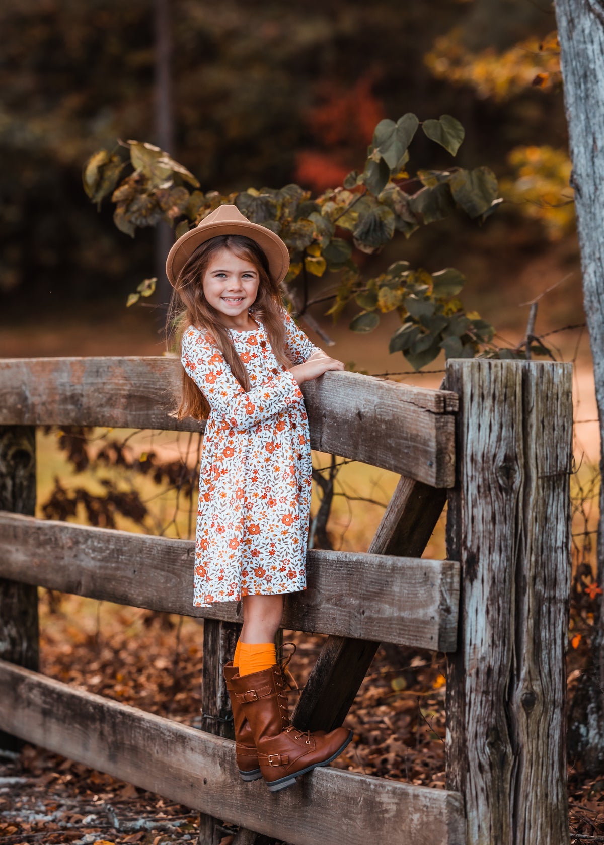 Whitney Dress - Autumn Blessings