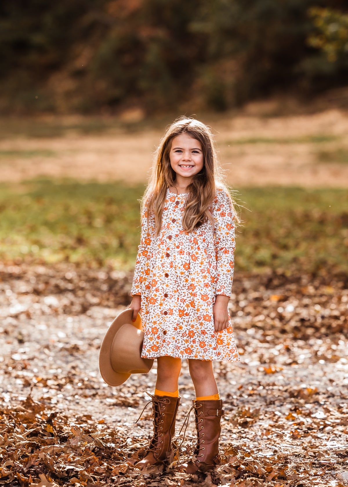 Whitney Dress - Autumn Blessings