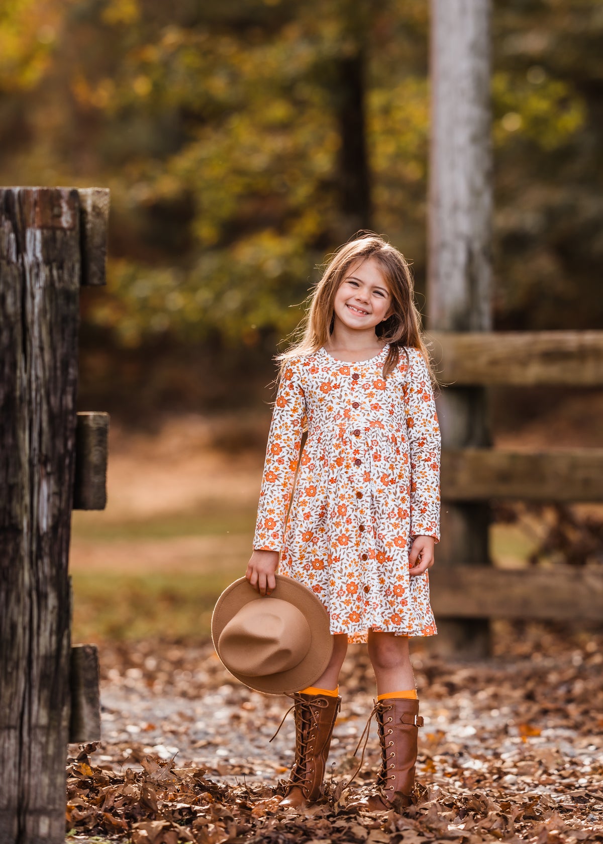 Whitney Dress - Autumn Blessings