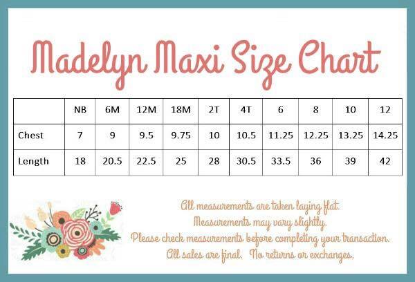 Madelyn Maxi - Black - Pearls and Piggytails