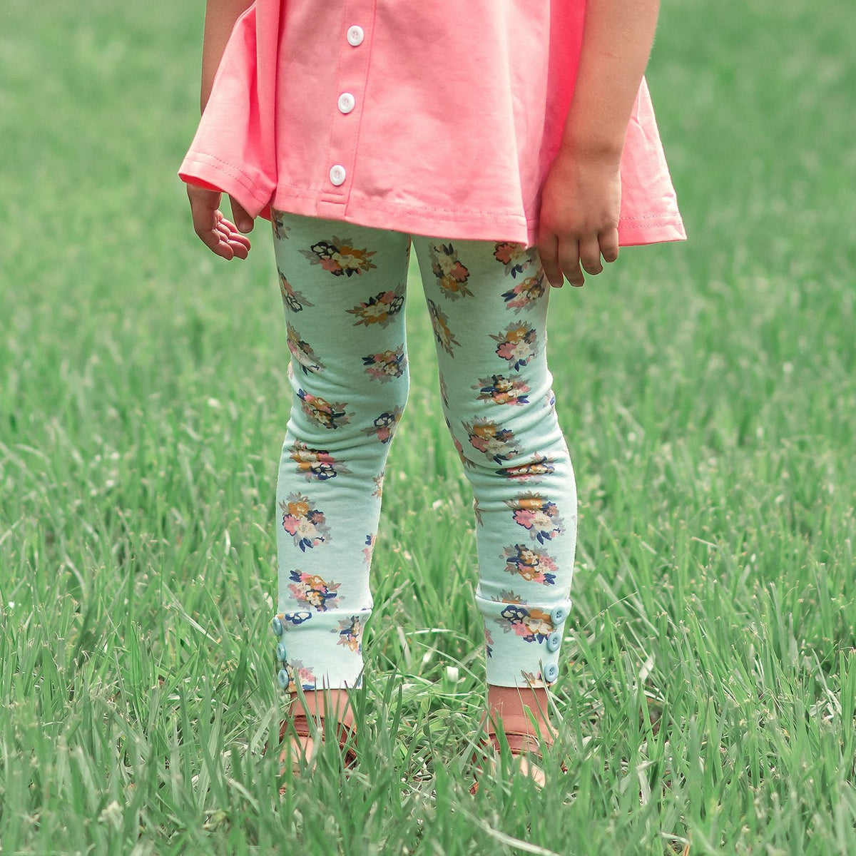 Sutton Button Leggings - Take The Back Roads