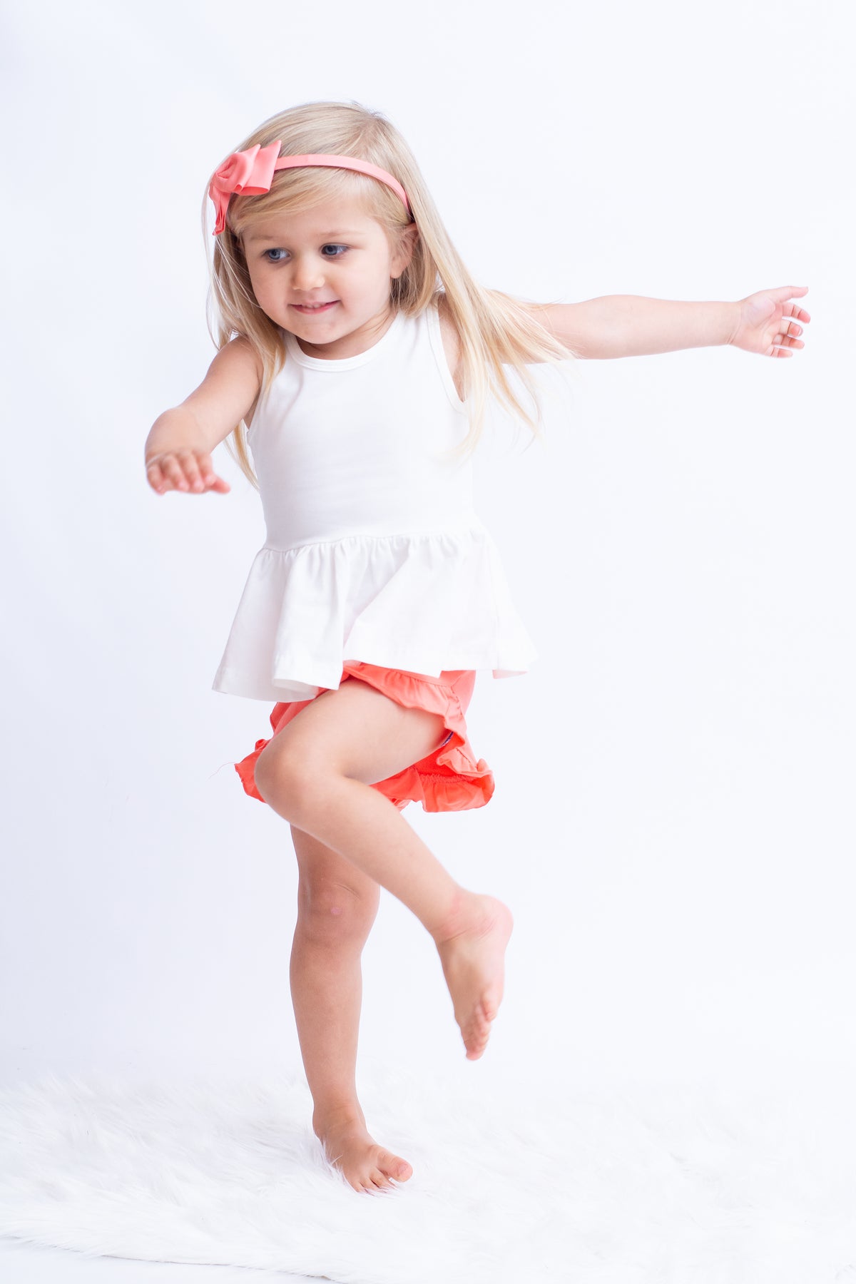 Poppy Shorts - Coral