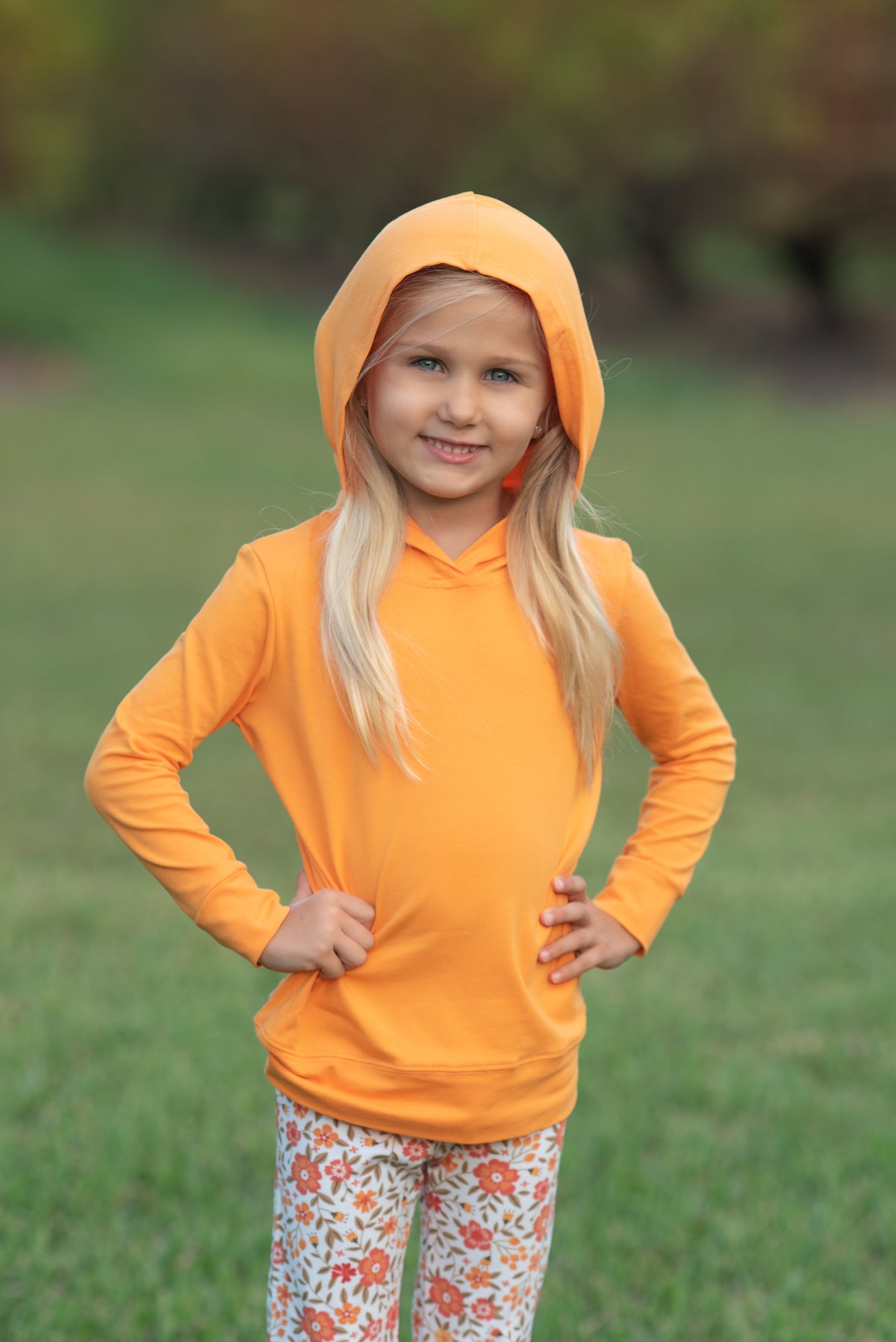 Hoodie Long Sleeve - Pumpkin Spice