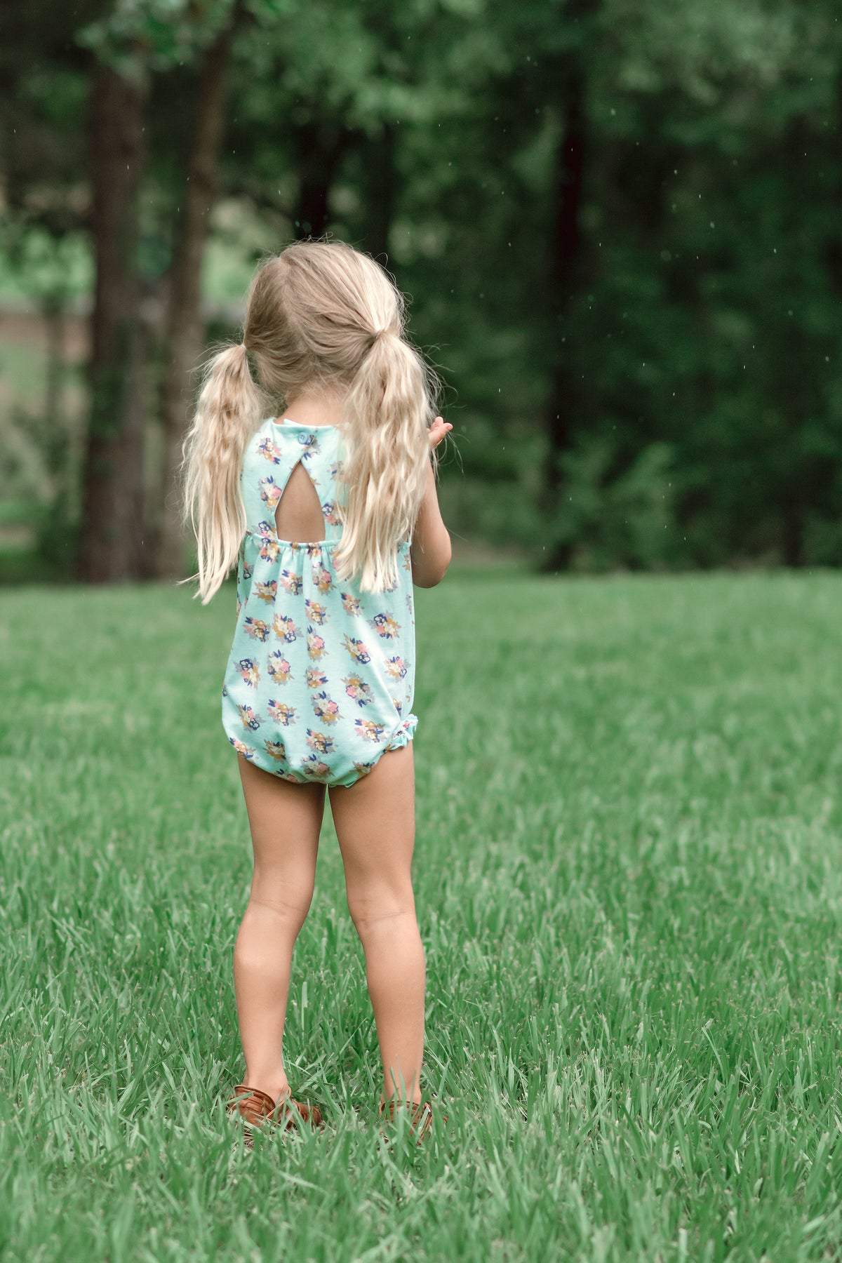 Brittany Bubble Romper - Take The Back Roads