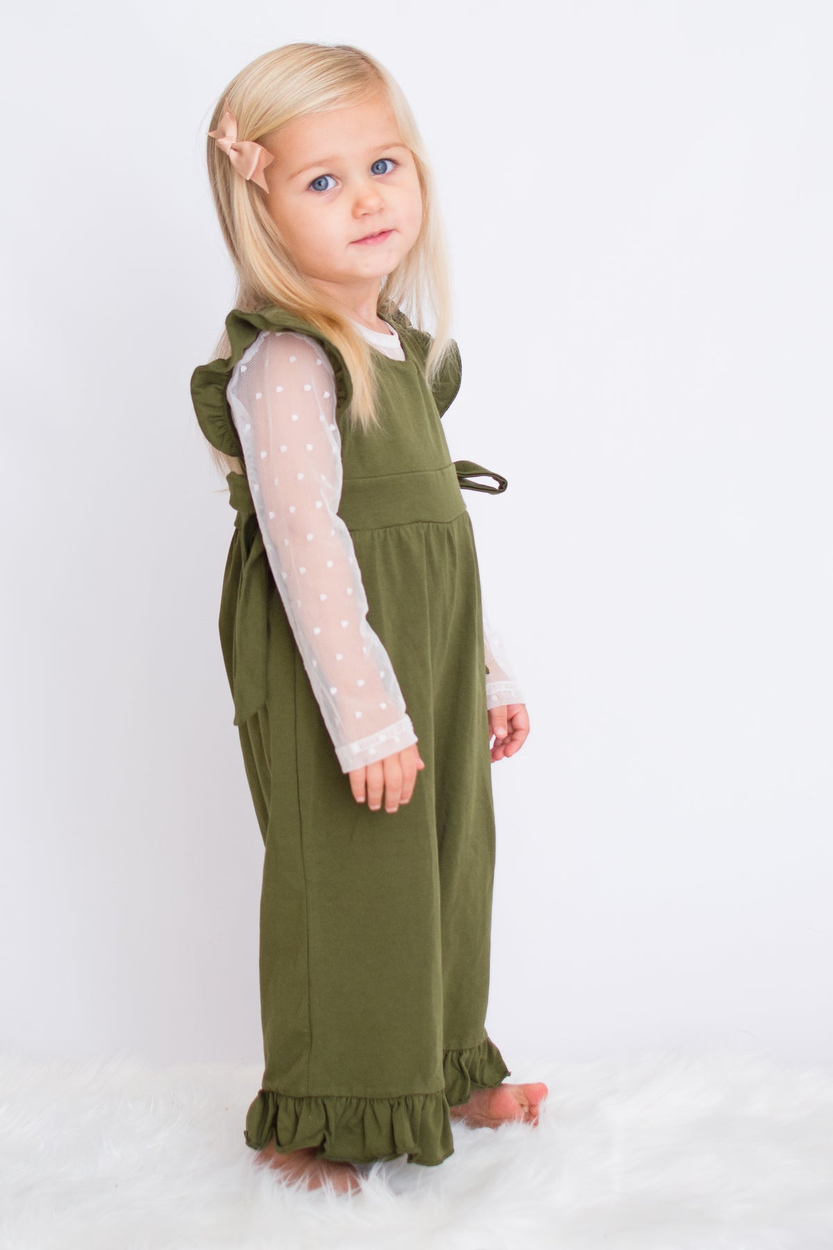 Reagan Romper - Moss