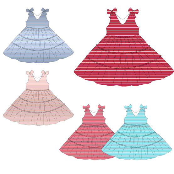 Adelaide Dress - 4 Color Options