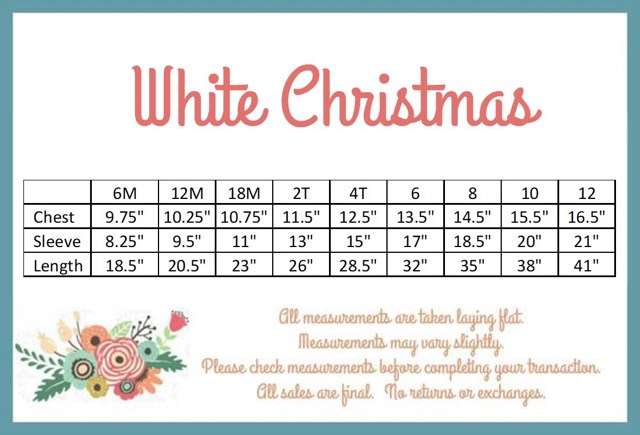 Lounge Wear - White Christmas