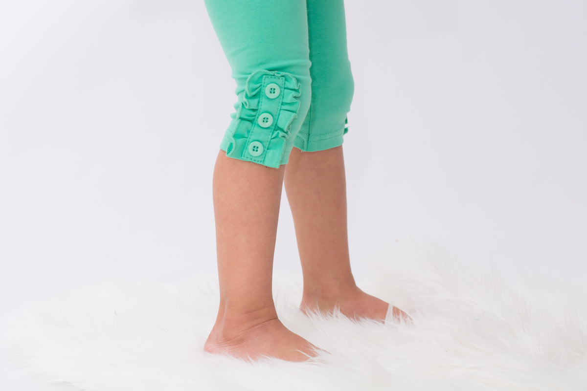 Capri Blakely Legging - Dark Mint